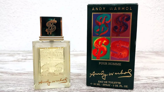 Andy Warhol pour Homme EDT (eau de toilette) 30ml. Discontinued vintage 1999.