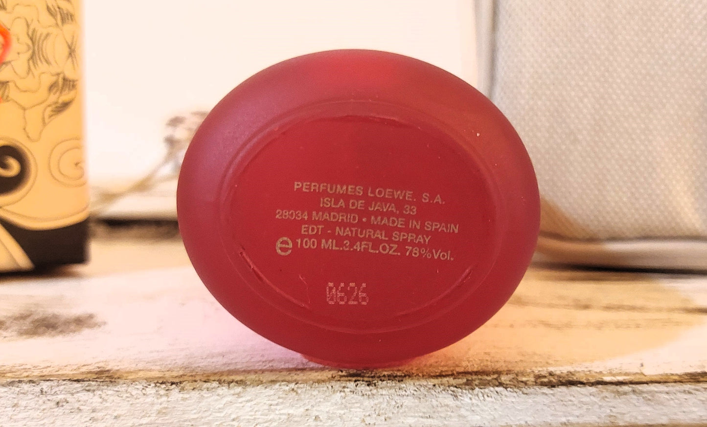 Esencia Femme de Loewe EDT 100ml + Gel 150ml + Bag + Box. Discontinued vintage.