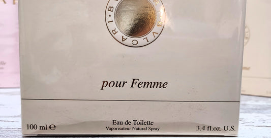 Bvlgari pour Femme EDT (eau de toilette) 100ml. Discontinued vintage.