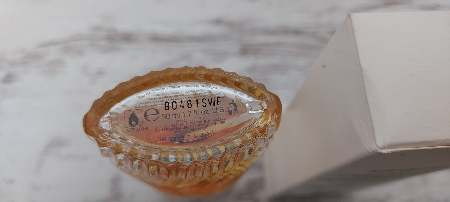 Diva Ungaro EDT (eau de toilette) 50ml. Discontinued vintage. Made in Italy.