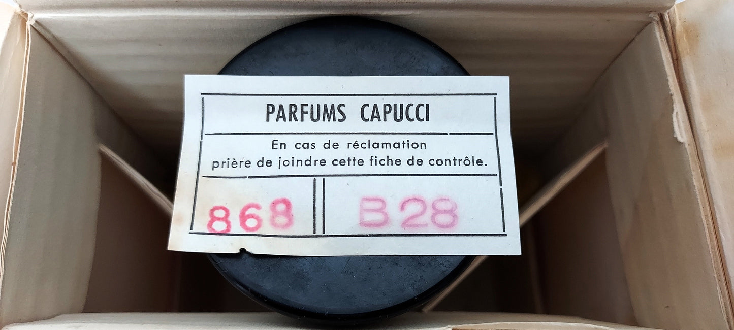Capucci pour Homme EDT SPLASH 236ml Vintage extremely rare 60's.