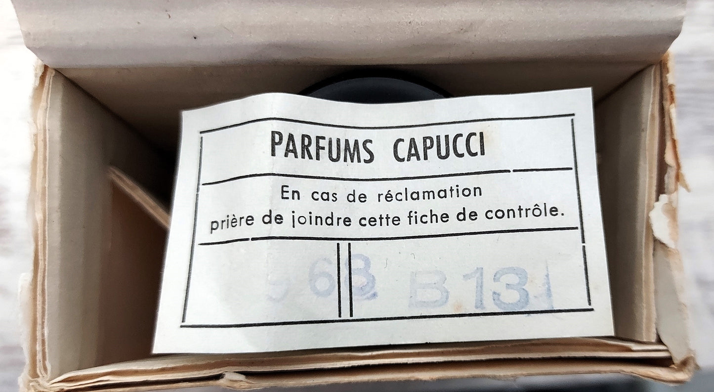 Capucci pour Homme EDT (eau de toilette SPLASH) 59ml Vintage extremely rare 60's.