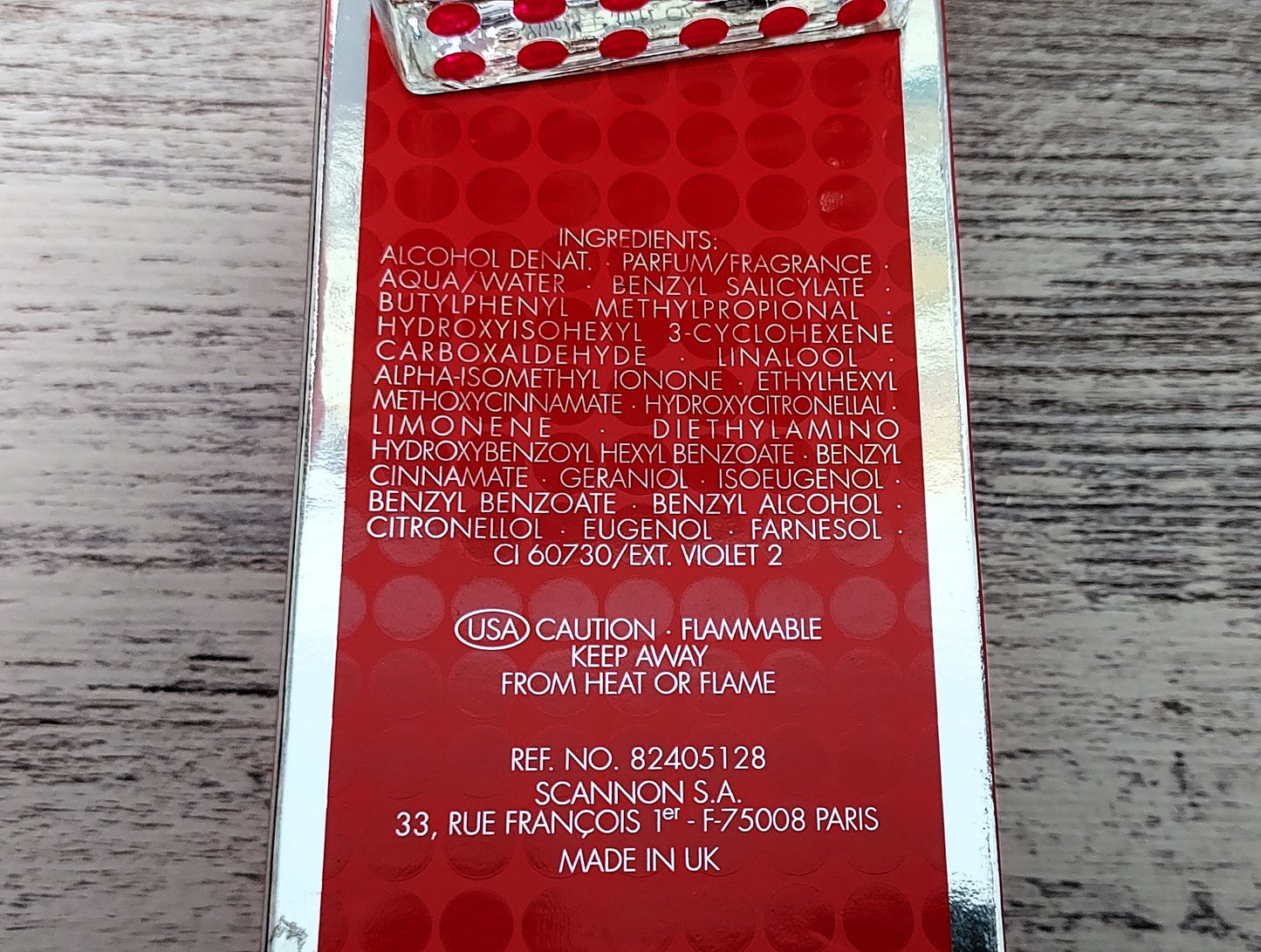 Escada S EDP (eau de parfum) 90ml. Discontinued vintage. SCANNON.