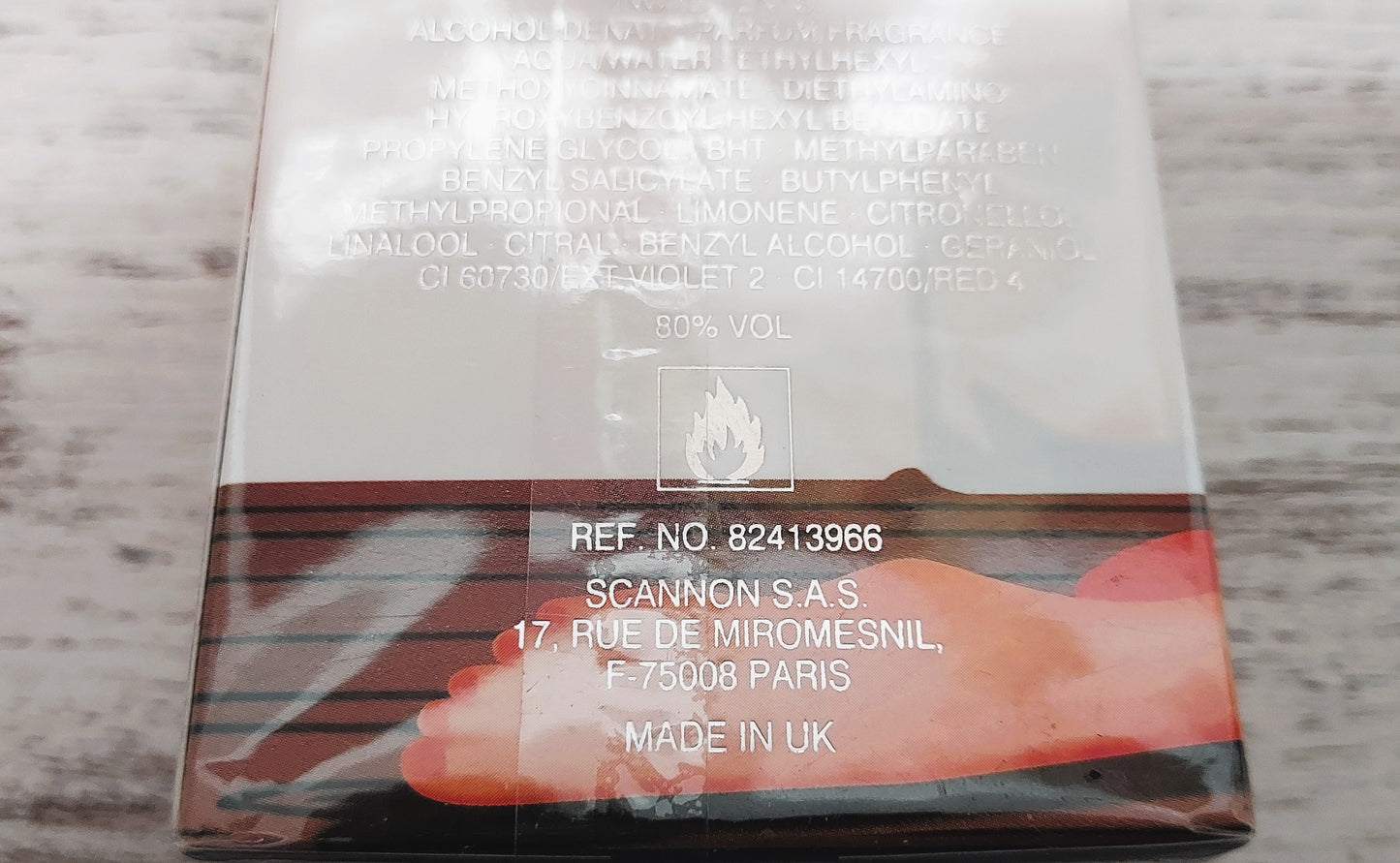 Marine Groove Escada EDT (eau de toilette) 50ml. Discontinued. SCANNON.