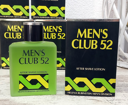 Men's Club 52 Helena Rubinstein AFTER SHAVE LOTION SPLASH 220ml. Discontiued.