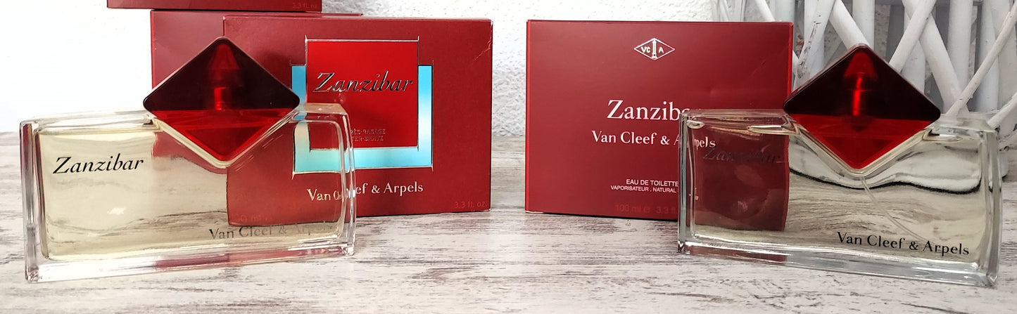 Zanzibar Van Cleef & Arpels EDT 100ml + After Shave Lotion 100ml. Vintage items.