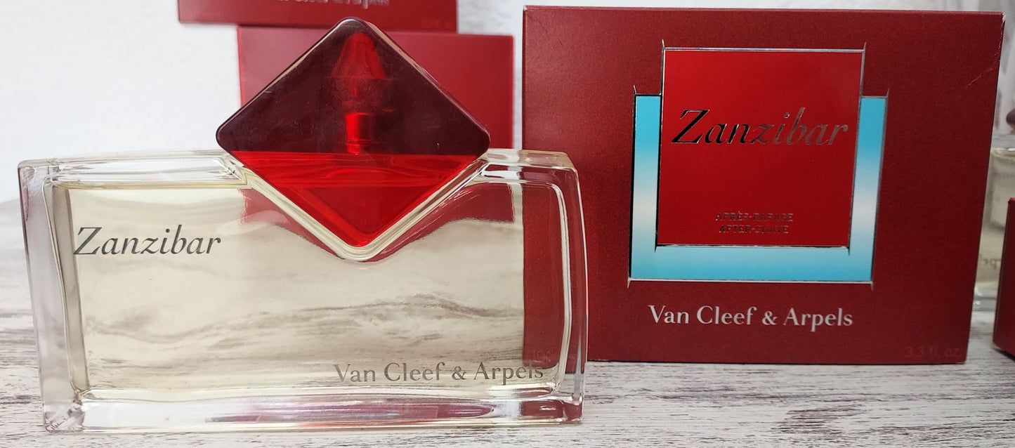 Zanzibar Van Cleef & Arpels EDT 100ml + After Shave Lotion 100ml. Vintage items.