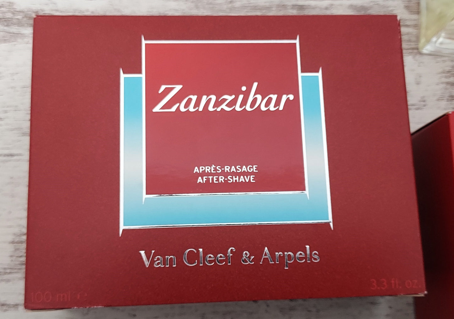 Zanzibar Van Cleef & Arpels EDT 100ml + After Shave Lotion 100ml. Vintage items.
