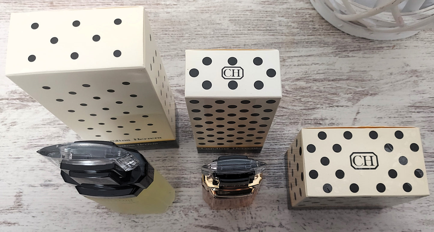 Carolina Herrera Classic EDP 50ml (Used) + Deo 100ml + Soap 150g. VINTAGE.