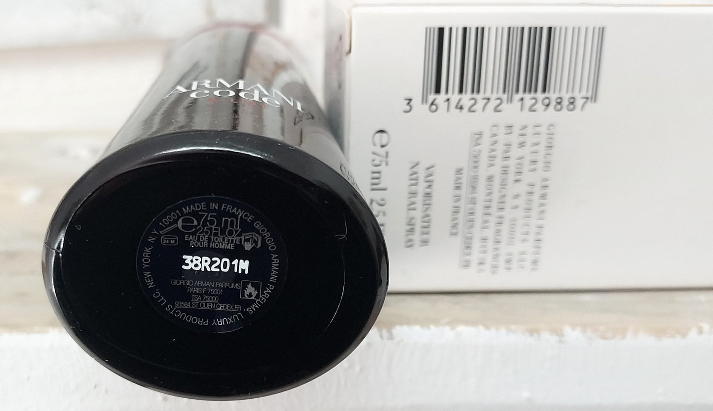 Armani Code A-List EDT (eau de toilette) 75ml. Discontinued.