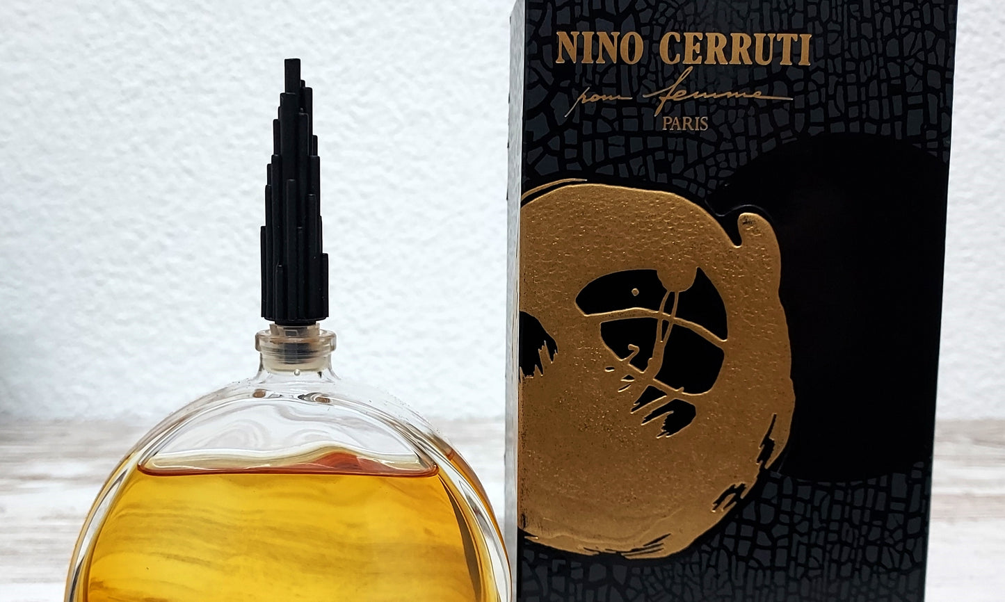 Nino Cerruti pour Femme EDP (eau de parfum SPLASH) 50ml. Discontinued vintage.