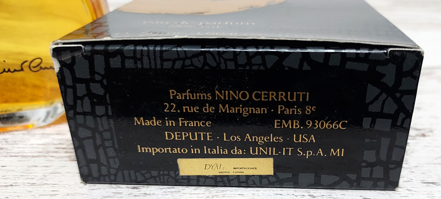 Nino Cerruti pour Femme EDP (eau de parfum SPLASH) 50ml. Discontinued vintage.