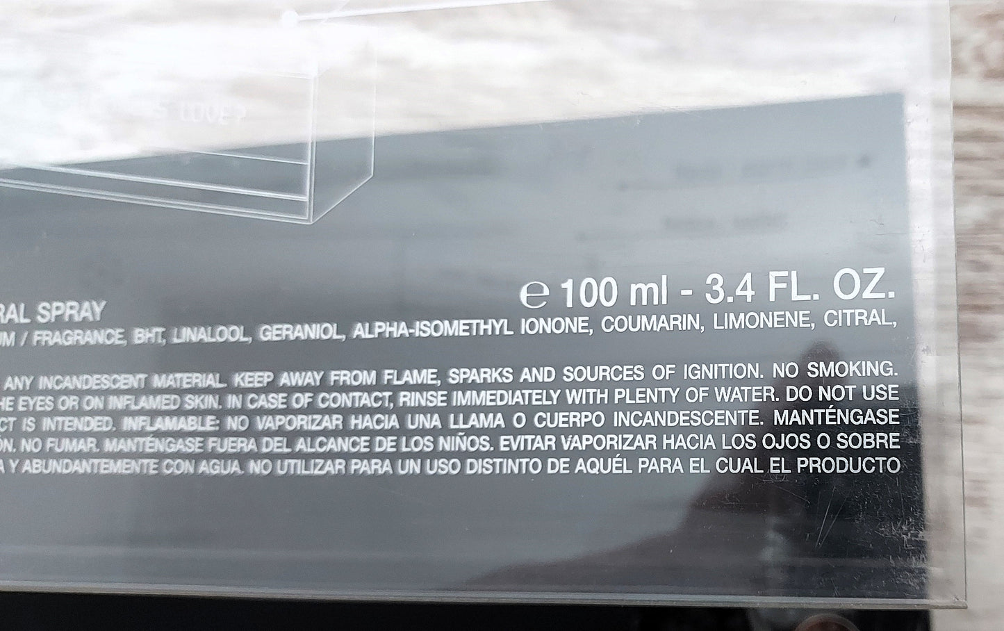 Emporio Night for Him Armani EDT 100ml + Alarm Clock. Discontinued vintage set.