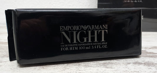 Emporio Night for Him Armani EDT (eau de toilette) 100ml. Discontinued vintage.