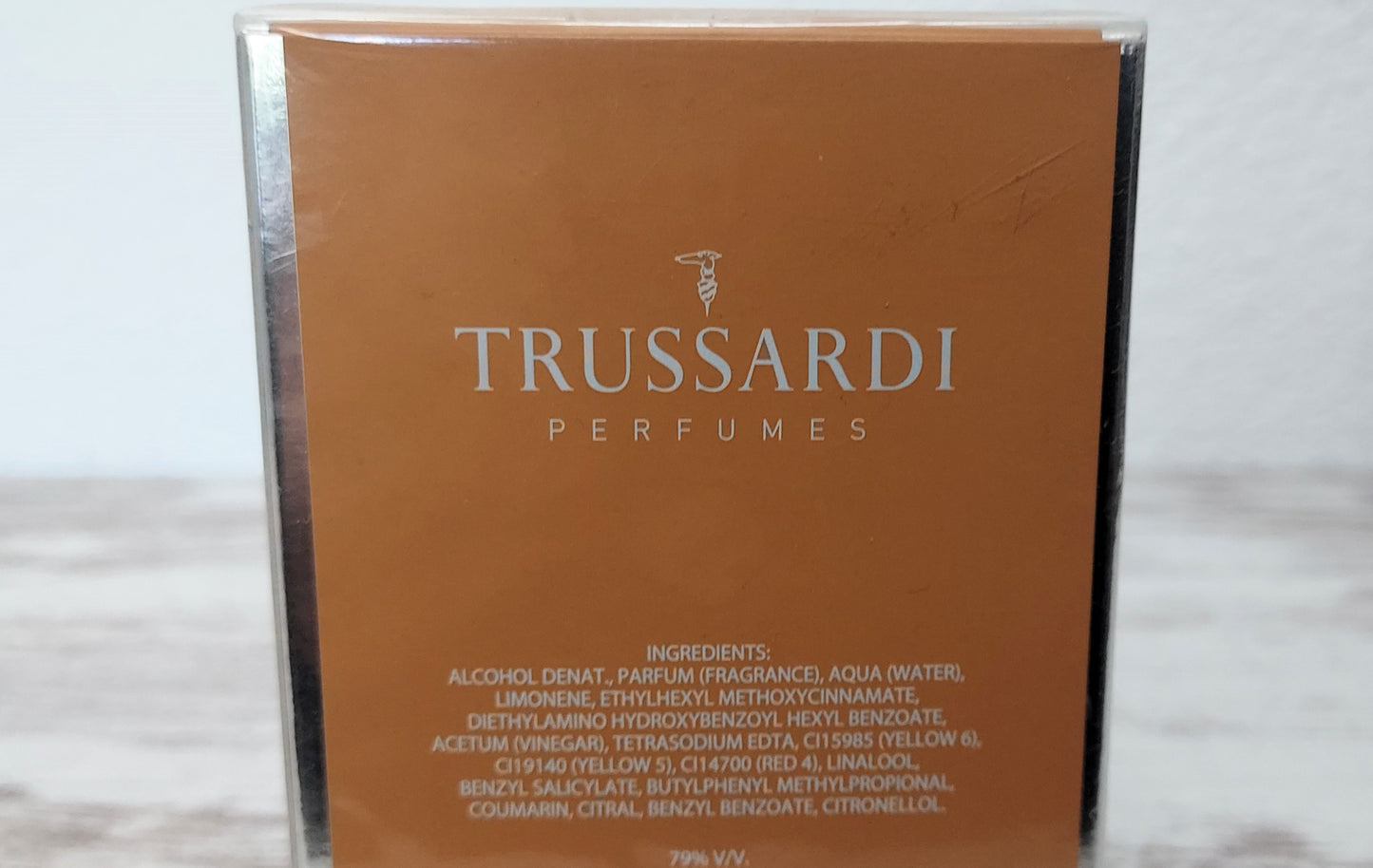 Essenza del Tempo Trussardi EDT (eau de toilette) 50ml. Discontinued.