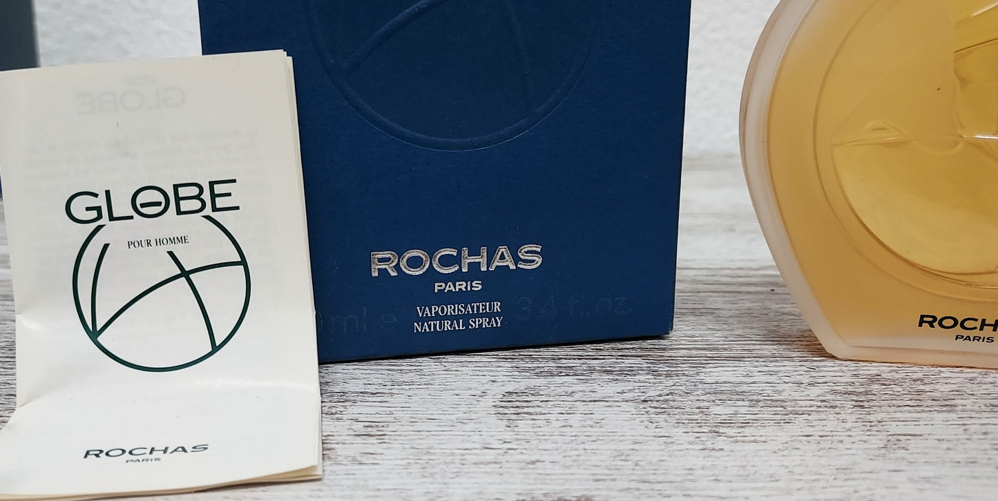 Globe Rochas EDT (eau de toilette) 100ml. Discontinued vintage.