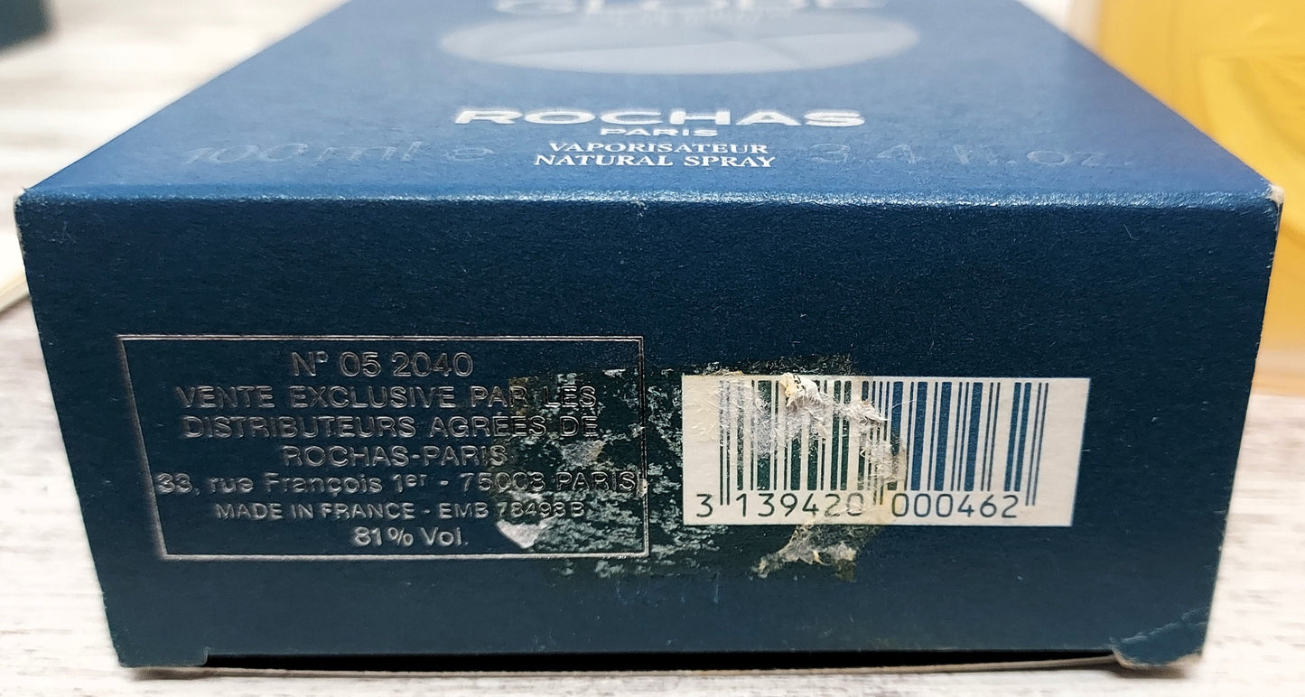 Globe Rochas EDT (eau de toilette) 100ml. Discontinued vintage.