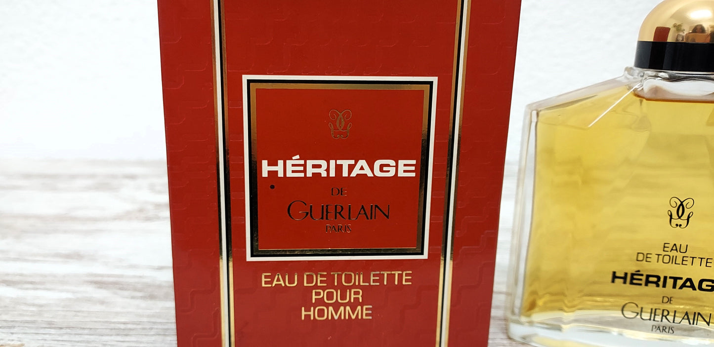 Heritage Guerlain EDT (eau de toilette SPLASH) 125ml. Discontinued vintage.
