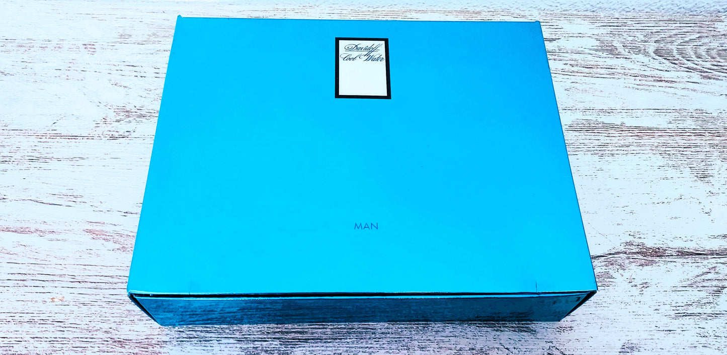 Cool Water Men Davidoff EDT 75ml + After Shave 100ml. LANCASTER GROUP. Vintage.