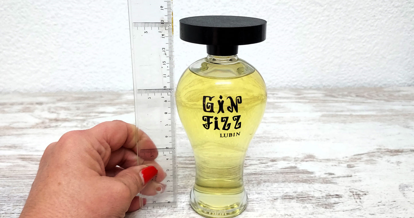 Gin Fizz Lubin EDT (eau de toilette SPLASH) 500ml. Vintage extremely rare.