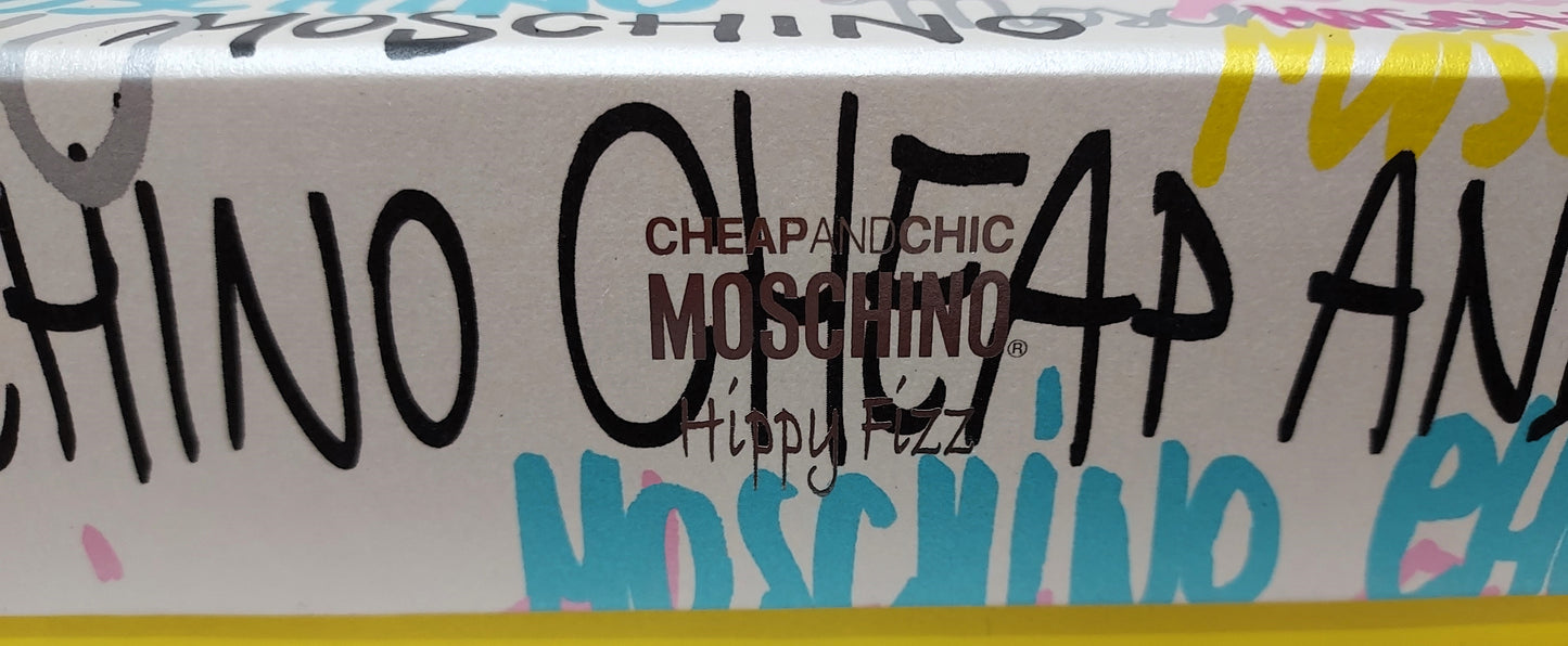 Hippy Fizz Moschino EDT (eau de toilette) 30ml + Body Lotion 50ml. Discontinued.