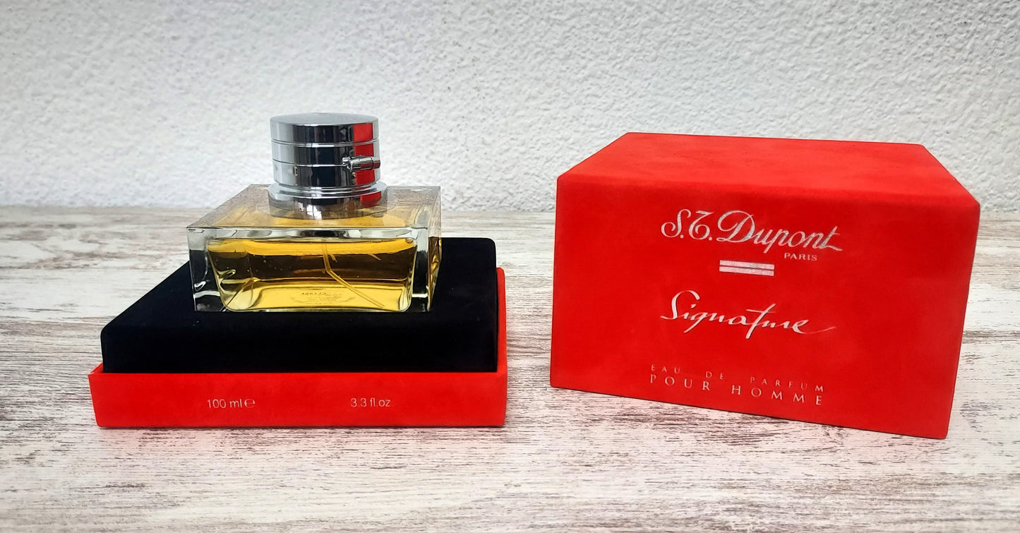 Signature pour Homme S.T. Dupont EDP (eau de parfum) 100ml. Discontinued vintage.
