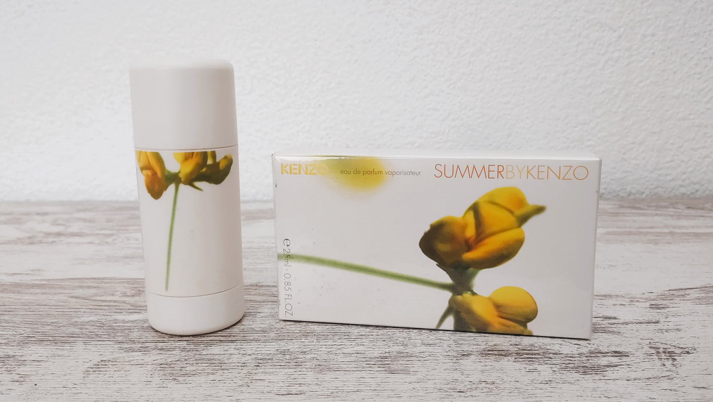 Summer by Kenzo EDP (eau de parfum) 25ml + Deo Stick 50ml. Discontinued vintage.