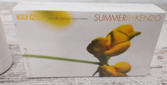 Summer by Kenzo EDP (eau de parfum) 25ml + Deo Stick 50ml. Discontinued vintage.