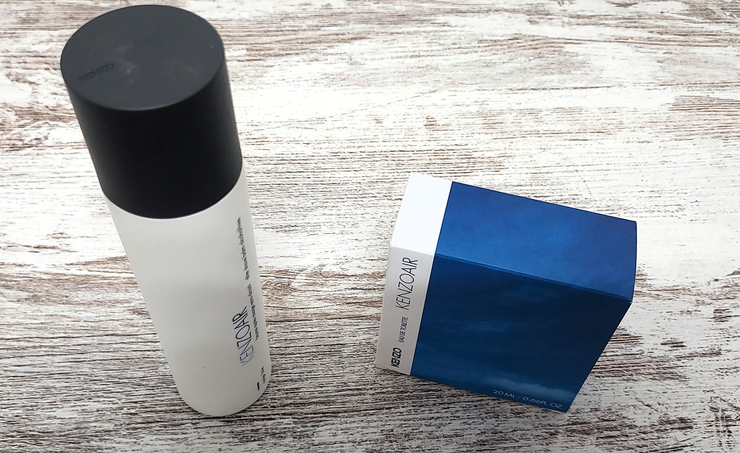 Kenzo Air EDT (eau de toilette) 20ml + After Shave 150ml. Vintage.