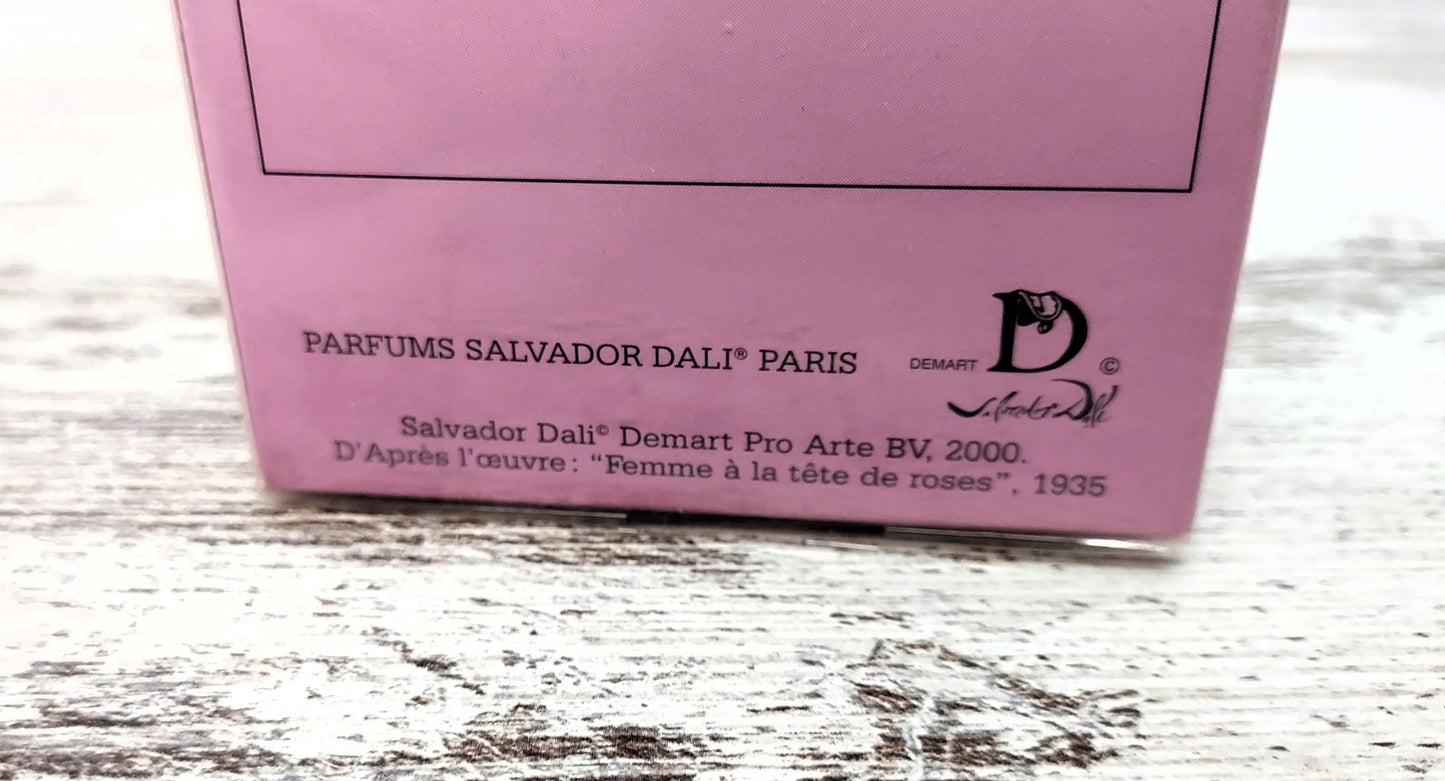 Daliflor Salvador Dali EDT (eau de toilette) 30ml + Deo Spray 100ml. Vintage.