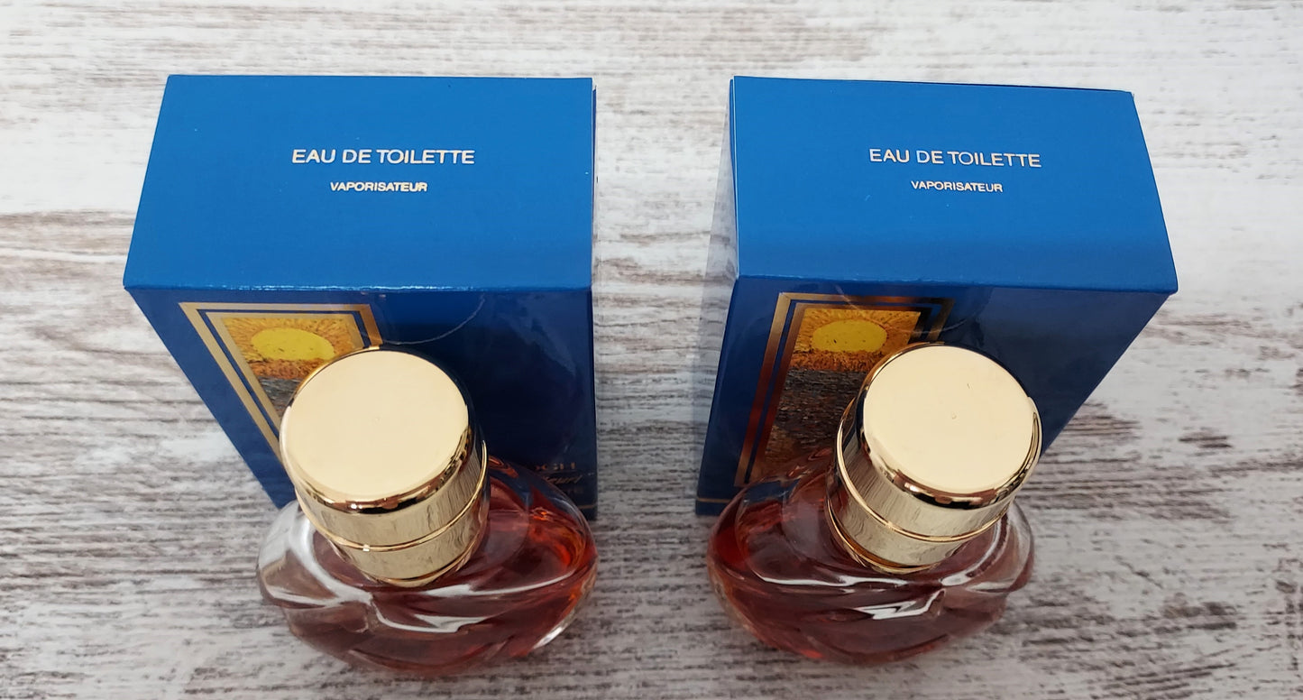 Grand Fleuri Vincent Van Gogh EDT (eau de toilette) 30ml x 30ml. Vintage 90's.