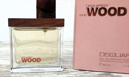 She Wood Dsquared2 EDP (eau de parfum) 50ml. Discontinued.