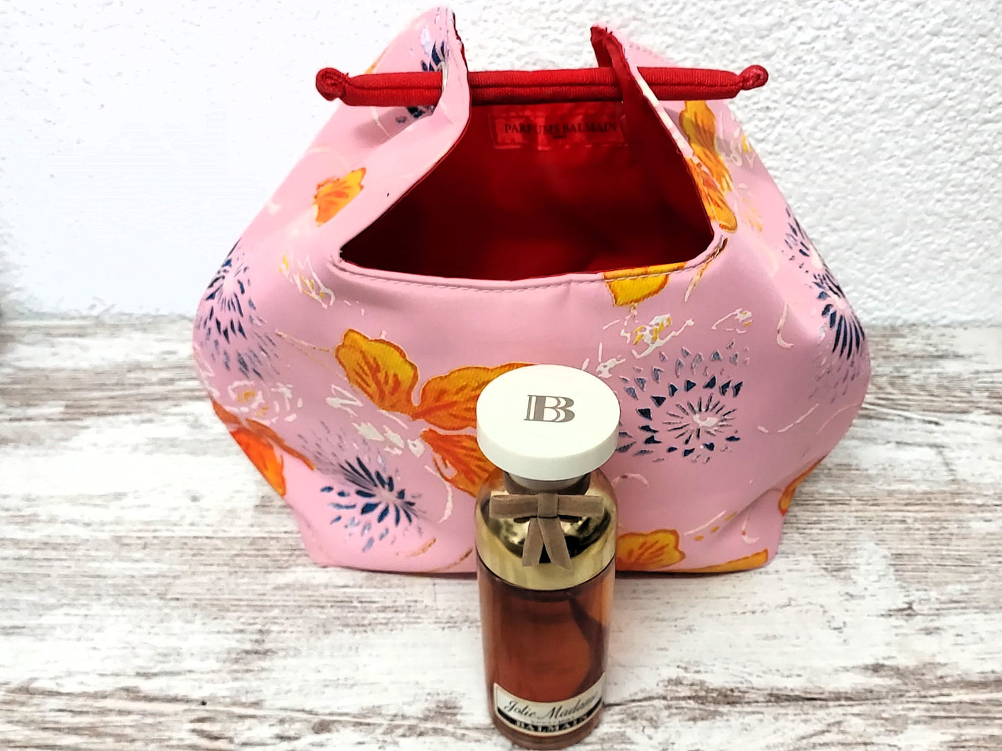 Jolie Madame Balmain SPRAY MIST 85ml + Toiletry Bag. Vintage rare.