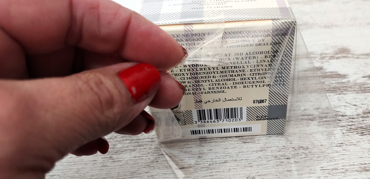 Burberry Touch for Women EDP (eau de parfum) 100ml. Discontinued vintage 1998.