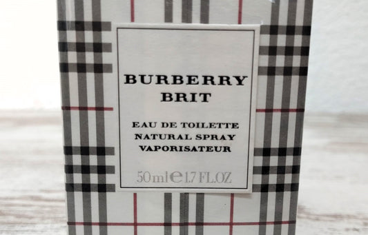Burberry Brit EDT (eau de toilette) 50ml. Discontinued vintage original formula.