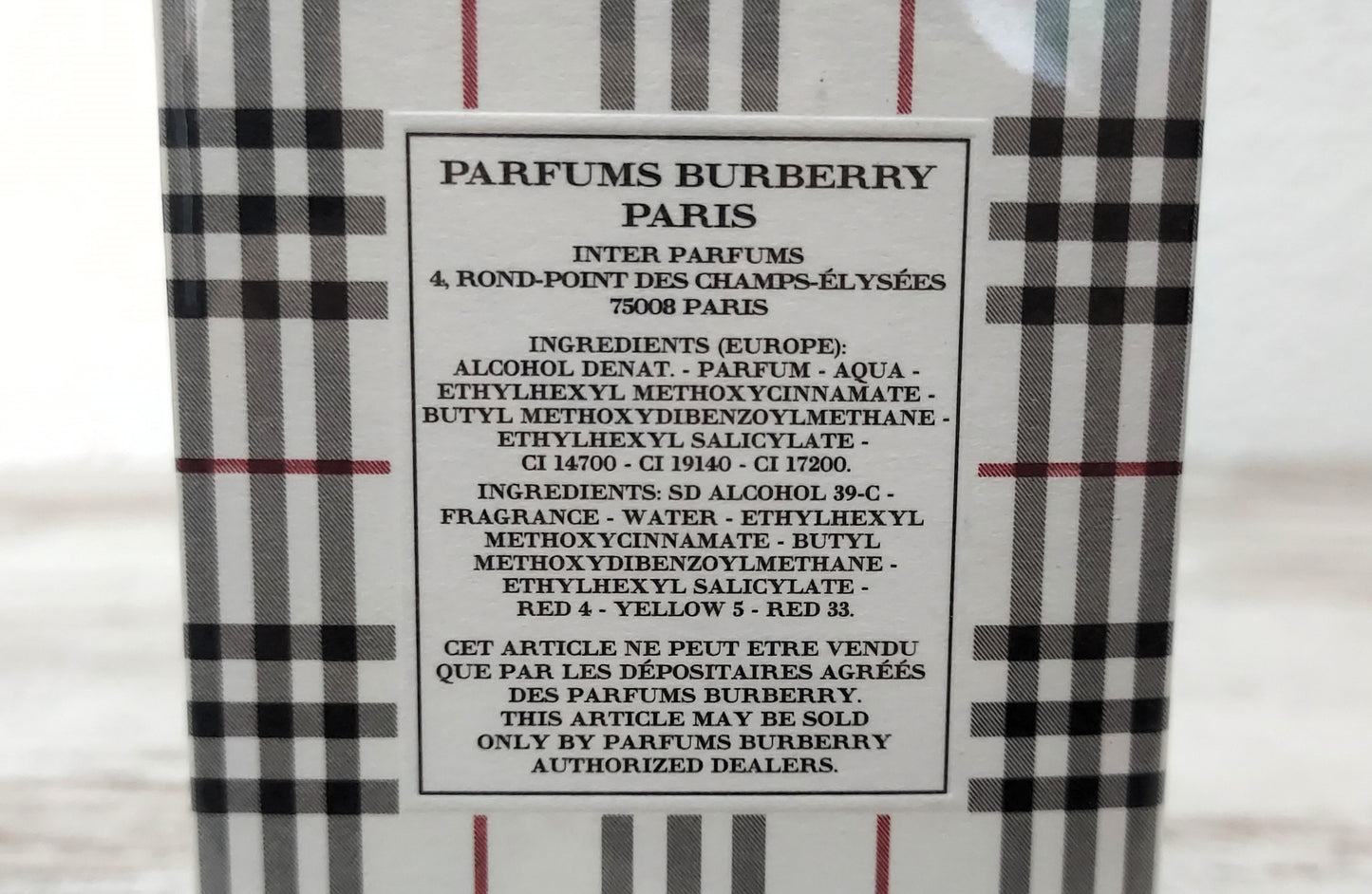 Burberry Brit EDT (eau de toilette) 50ml. Discontinued vintage original formula.