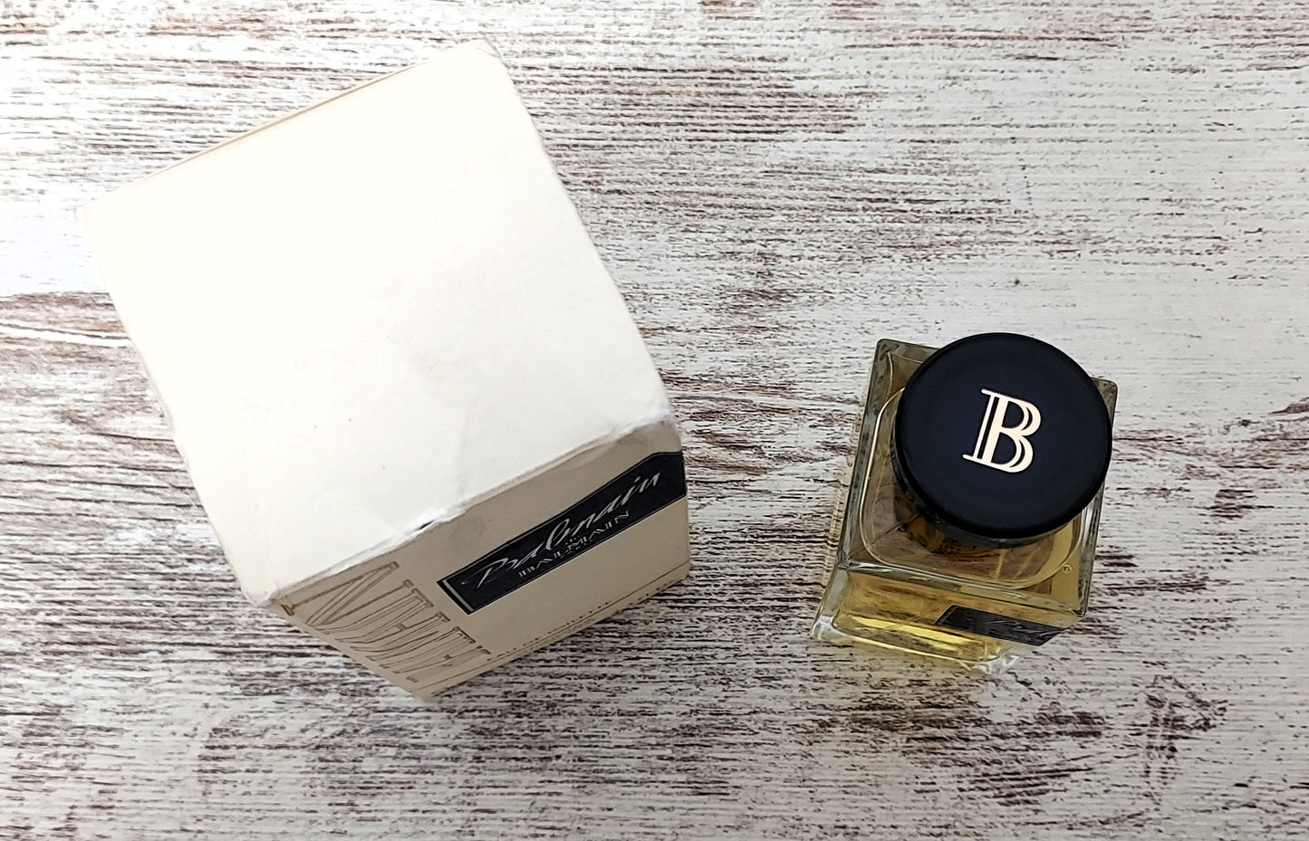 Balmain de Balmain EDT (eau de toilette) 100ml. Discontinued vintage DAMAGED BOX.