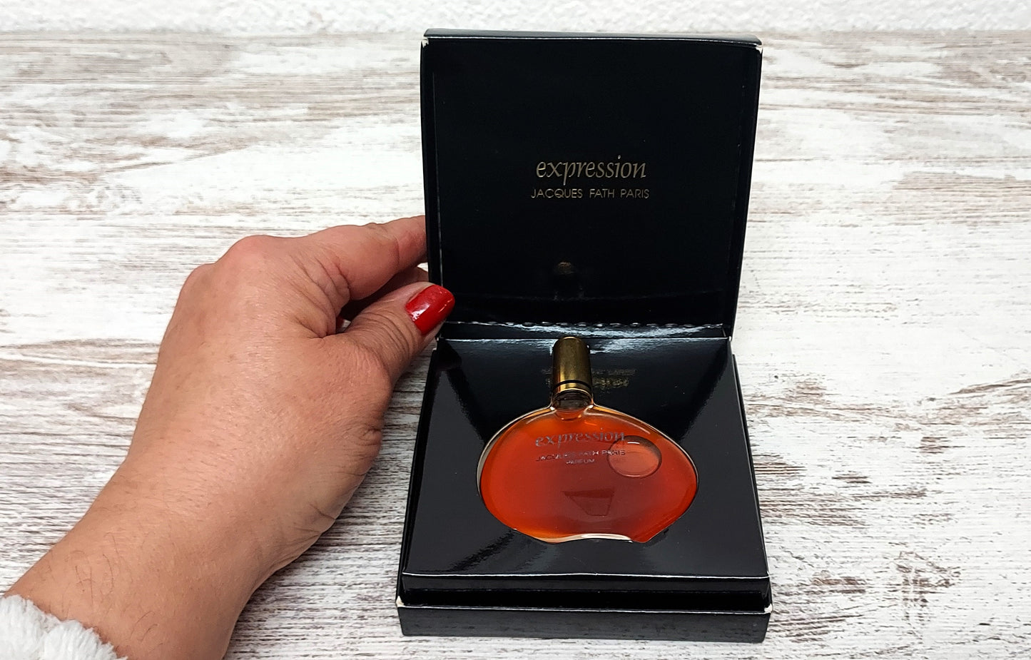 Jacques Fath Expression PURE PARFUM 14ml / 1/2 fl. oz. Discontinued vintage rare.