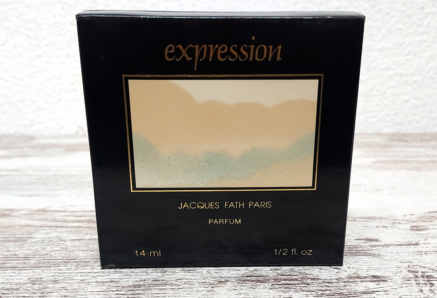 Jacques Fath Expression PURE PARFUM 14ml / 1/2 fl. oz. Discontinued vintage rare.