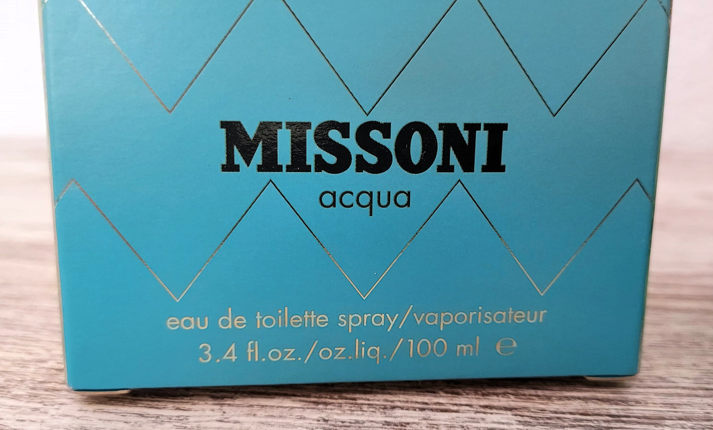 Missoni Acqua EDT (eau de toilette) 100ml. Discontinued vintage extremely rare.
