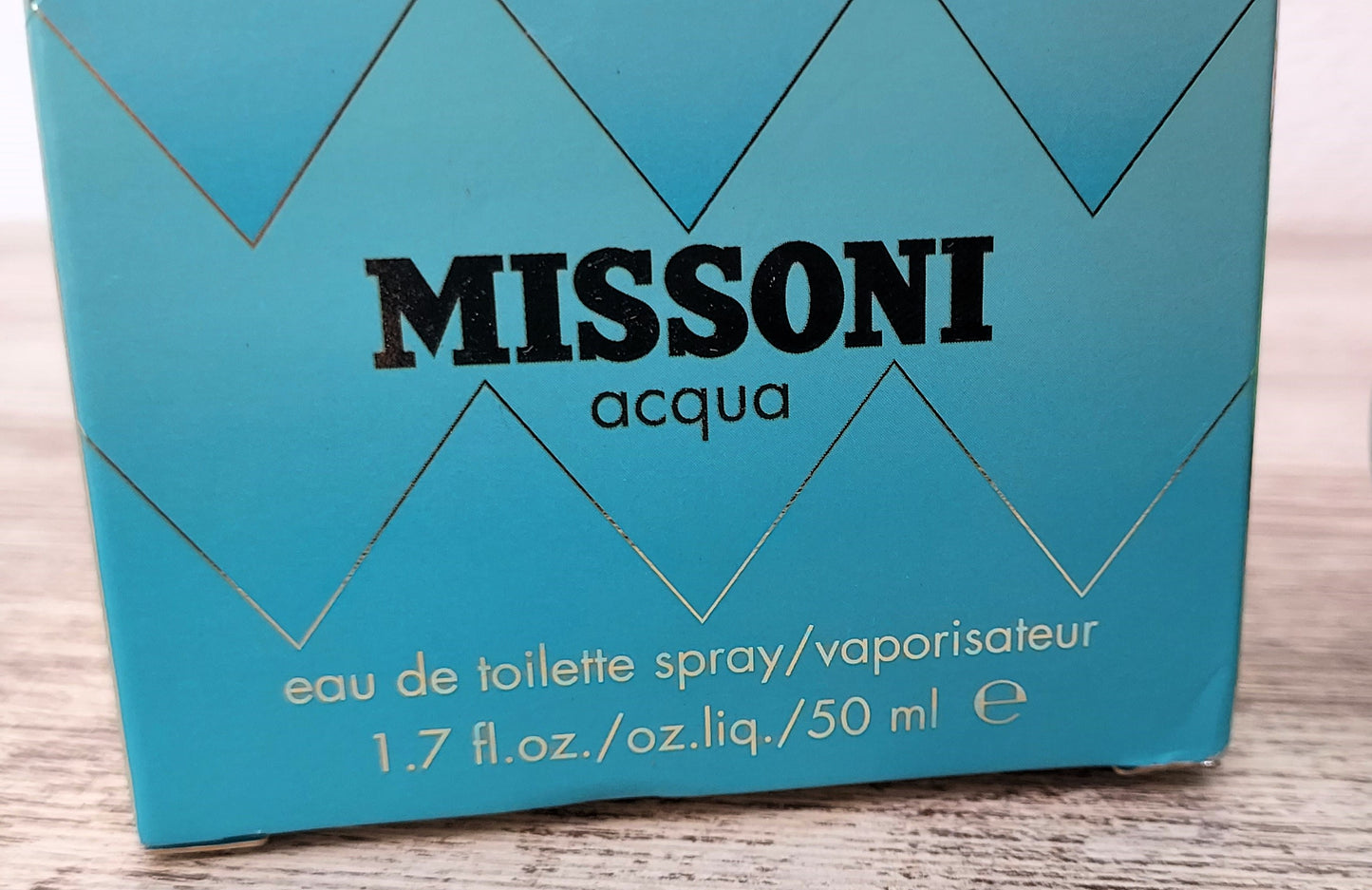 Missoni Acqua EDT (eau de toilette) 50ml. Discontinued vintage extremely rare.