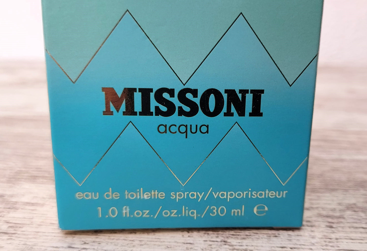 Missoni Acqua EDT (eau de toilette) 30ml. Discontinued vintage extremely rare.