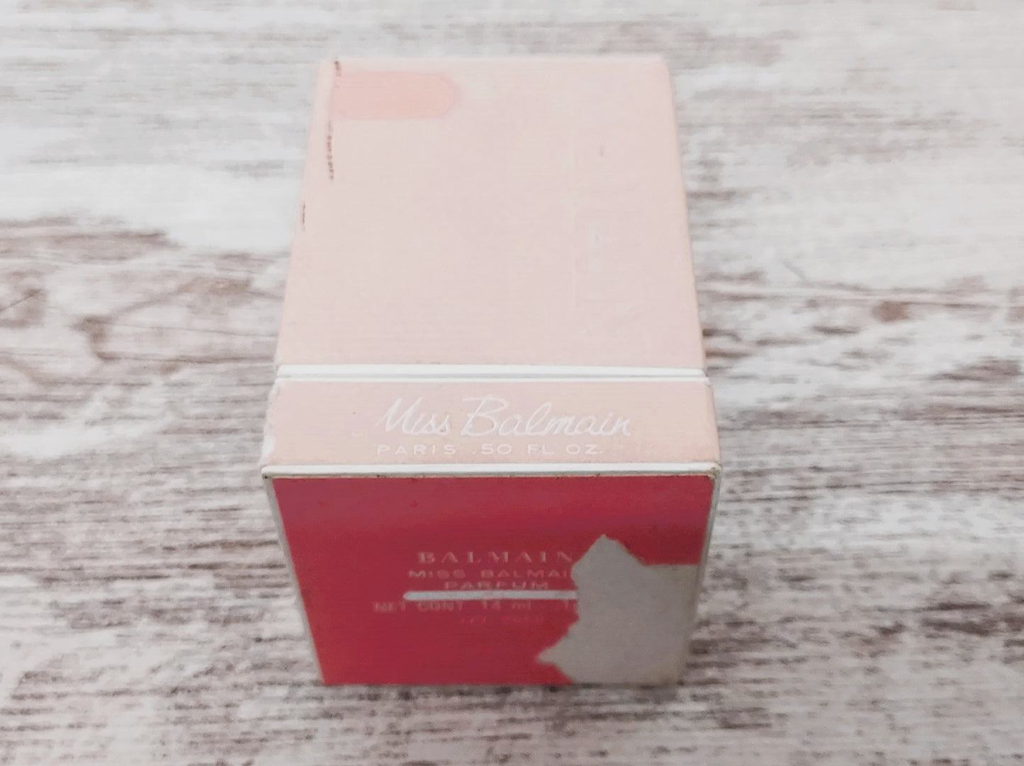 Compartir Miss Balmain PURE PARFUM 14ml. Discontinued vintage extremely rare. DAMAGED BOX.