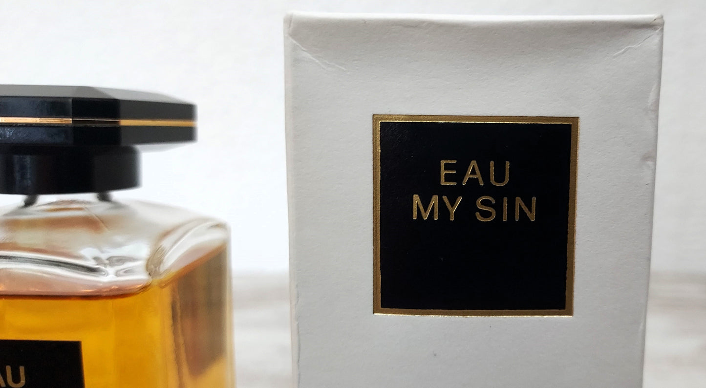 Eau My Sin Lanvin EDT (eau de toilette SPLASH) 100ml. Discontinued vintage rare.