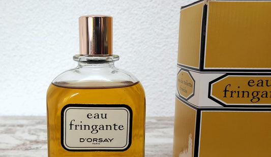 Eau Fringante D'orsay (eau de toilette Fraiche SPLASH) 220ml. Discontinued Vintage rare 60's
