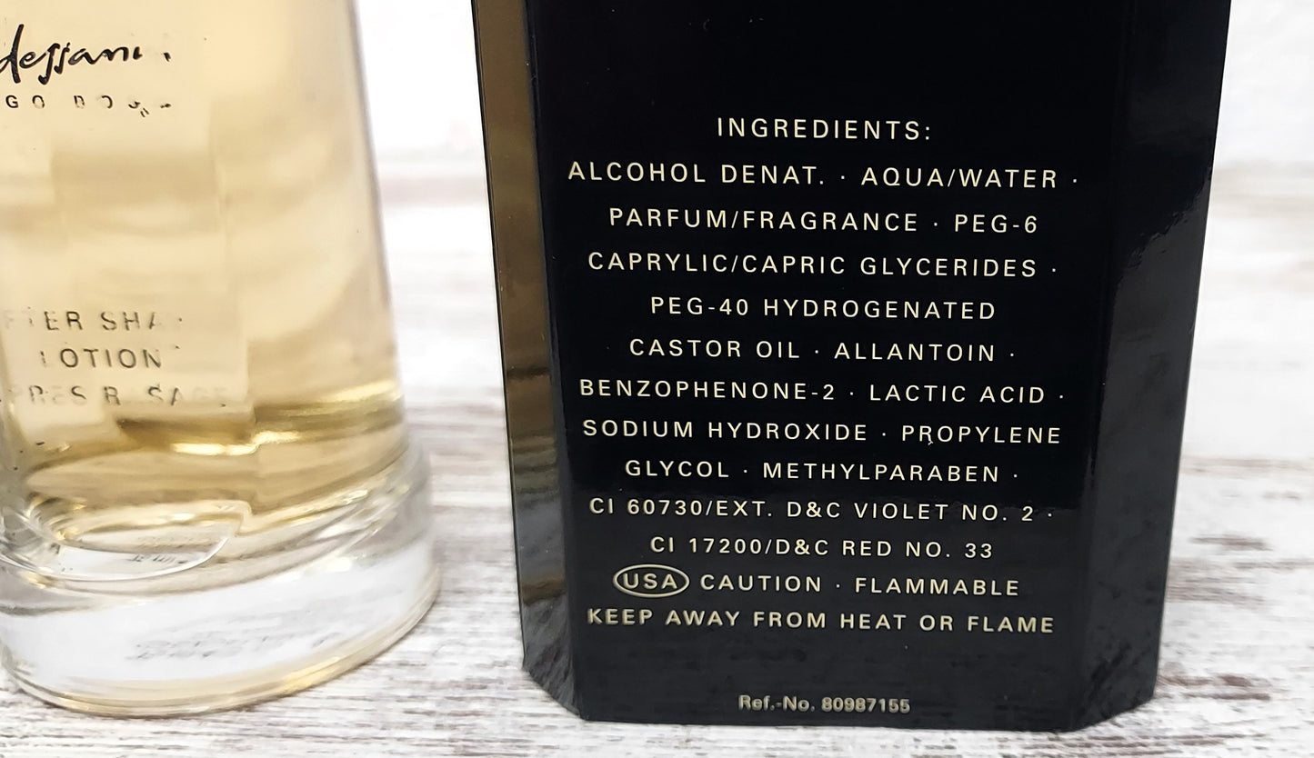 Baldessarini Hugo Boss AFTER SHAVE SPLASH 75ml. Discontinued vintage.