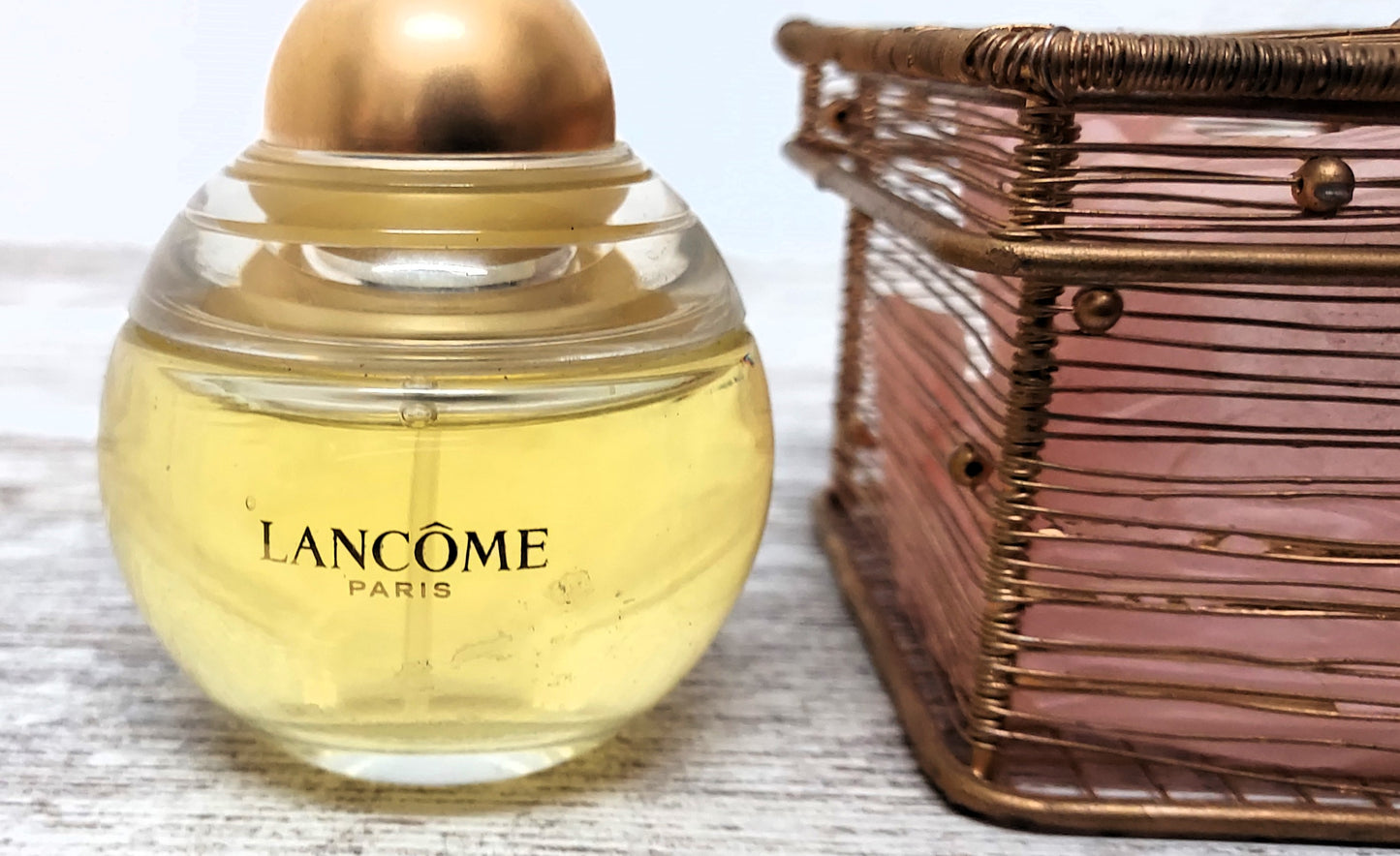 Attraction Lancome EDP (eau de parfum) 50ml + Golden box. Old Christmas set.