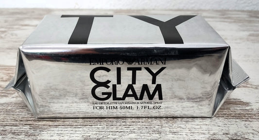 City Glam for Him Armani EDT (eau de toilette) 50ml. Discontinued vintage.
