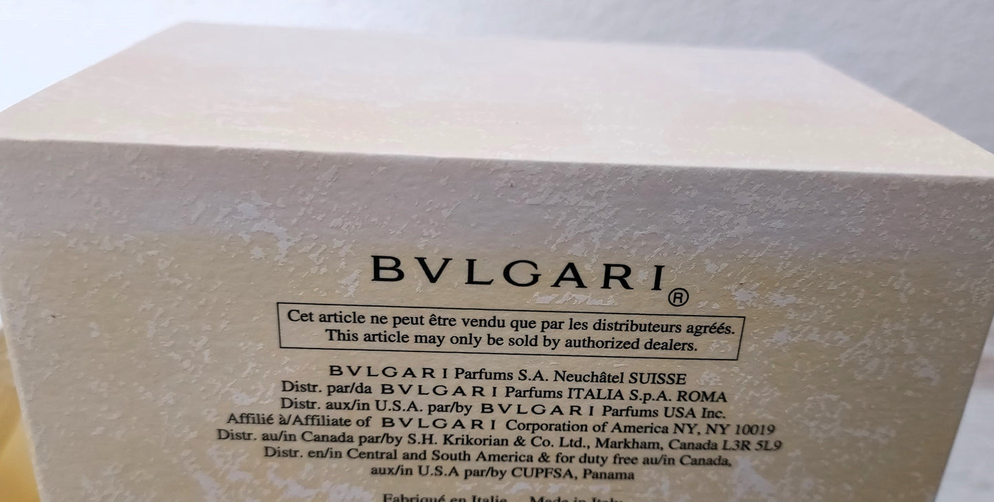 Bvlgari pour Femme EDT (eau de toilette) 100ml. Discontinued vintage very rare.