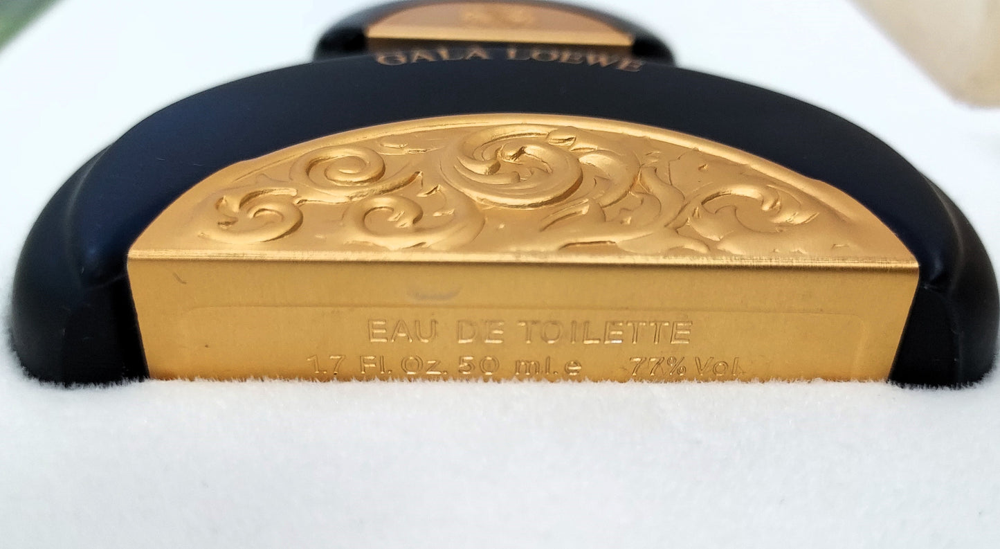 Gala Loewe EDT (eau de toilette) 50ml + Bath Pearls + 2 Candles. Vintage set.